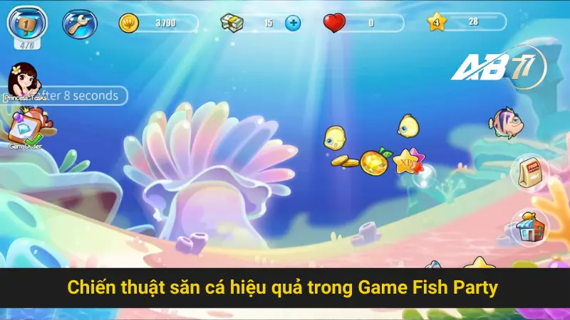 Chinh Phục Game Fish Party Ab77 Với Chiến Thuật Thông Minh 3 Chiến thuật săn cá hiệu quả trong Game Fish Party Ab77